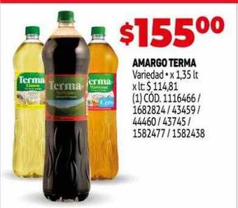 Makro Amargo terma oferta