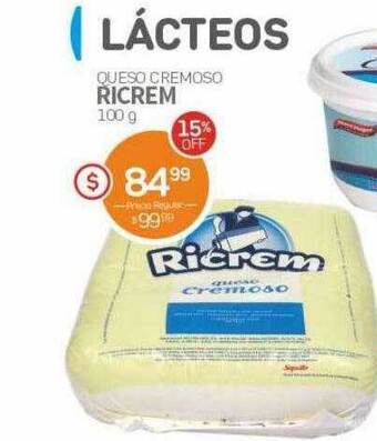 Alvear Queso cremoso ricrem oferta