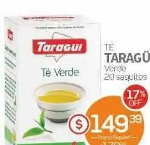 Alvear Té taragüí oferta