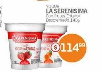 Alvear Yogur la serenisima oferta
