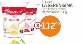 Alvear Yogur la serenisima oferta