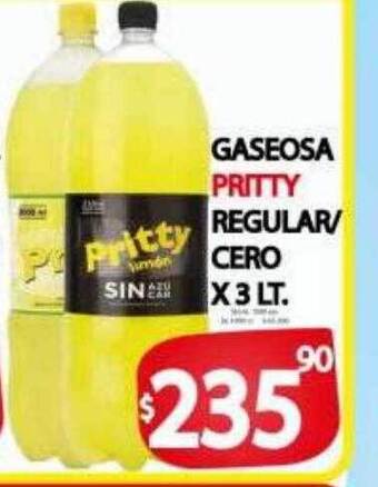 Supermercados Caracol Gaseosa pritty regular cero oferta