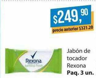 Jabón de tocador rexona
