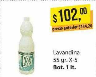 Supermercados Damesco Lavandina x-5 oferta