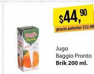 Supermercados Damesco Jugo baggio pronto oferta