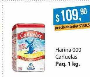 Supermercados Damesco Harina 000 cañuelas oferta