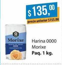 Supermercados Damesco Harina 0000 morixe oferta