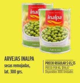 Supermercados Vea Arvejas inalpa oferta