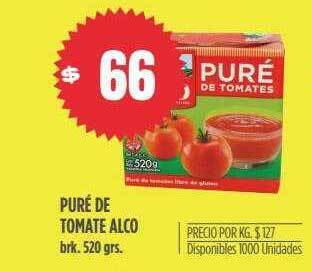 Supermercados Vea Puré de tomate alco oferta