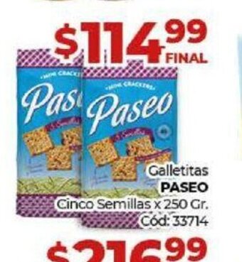 Diarco Paseo Galletitas oferta