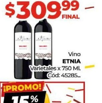 Diarco Etnia Vino oferta