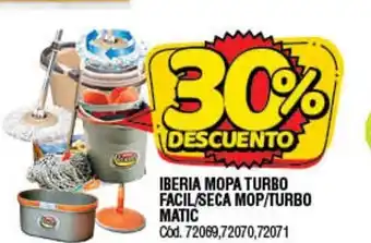 Supermercados Yaguar Iberia Mopa Turbo Facil/Seca Mop/Turbo Matic oferta