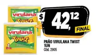 Supermercados Yaguar Virulana Paño Twist 1un oferta