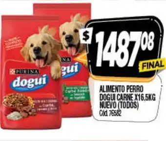 Supermercados Yaguar Dogui Alimento De Perro x 16.5kg oferta