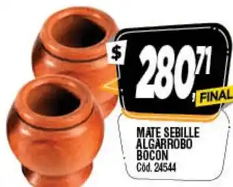 Supermercados Yaguar Mate Sebille Algarrobo Bocon oferta