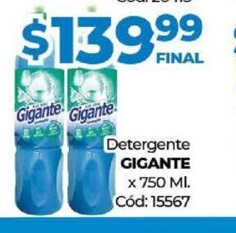 Diarco Gigante Detergente oferta