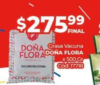 Diarco Doña Flora Grasa Vacuna oferta