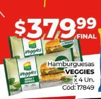 Diarco Veggies Hamburguesas oferta
