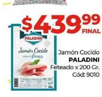 Diarco Paladini Jamón Cocido oferta