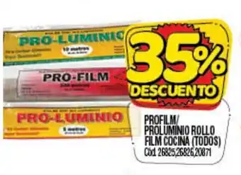 Supermercados Yaguar Profilm/Proluminio Rollo Film Cocina oferta