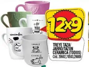 Treye Taza/Jarro/Tazon Ceramica