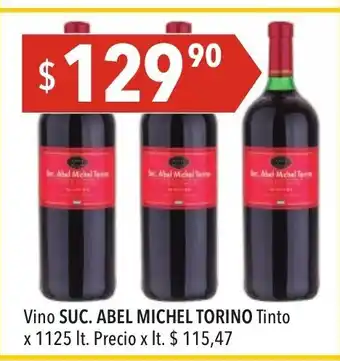 Hergo Suc Abel Michel Torino Vino Tinto oferta