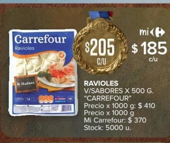 Carrefour Market Ravioles oferta