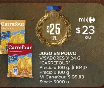 Carrefour Market Jugo En Polvo oferta