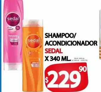 Supermercados Mariano Max Shampoo acondicionador sedal oferta