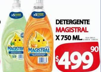 Supermercados Mariano Max Detergente magistral oferta
