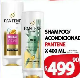 Supermercados Mariano Max Shampoo acondicionador pantene oferta