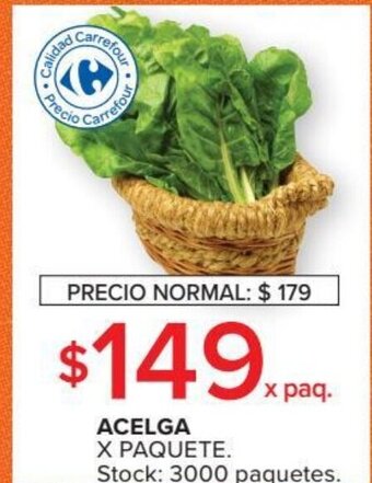 Carrefour Market Acelga oferta