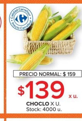 Carrefour Market Choclo oferta