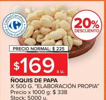 Carrefour Market Ñoquis de Papa oferta