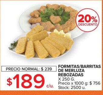 Carrefour Market Formitas Barritas de Merluza Rebozadas oferta