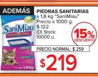 Carrefour Market Piedras Sanitarias oferta