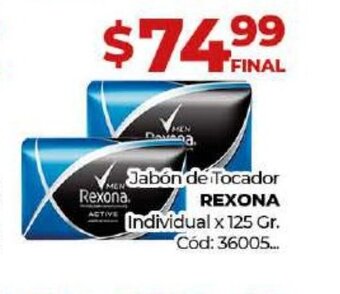 Diarco Rexona Jabón de Tocador oferta