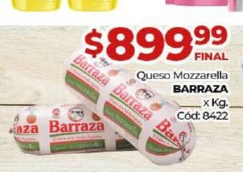 Diarco Barraza Queso Mozzarella oferta