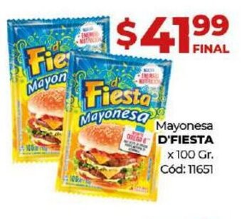 Diarco Mayonesa d'Fiesta oferta
