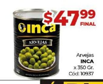 Diarco Inca Arvejas oferta