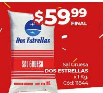 Diarco Dos Estrellas Sal Gruesa oferta