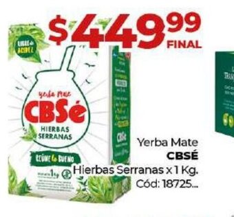Diarco Yerba Mate CBSÉ oferta