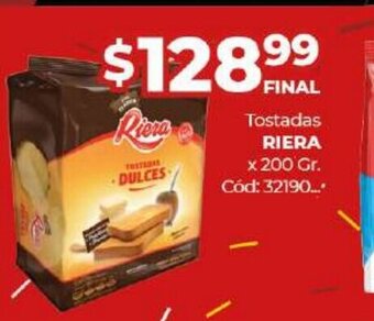 Diarco Riera Tostadas oferta