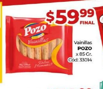 Diarco Pozo Vainillas oferta