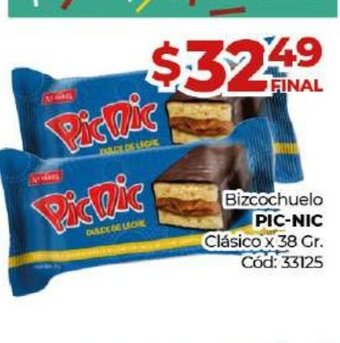 Diarco Pic-Nic Bizcochuelo oferta
