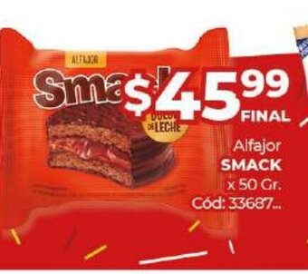 Diarco Smack Alfajor oferta