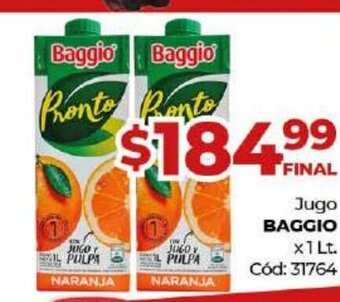 Diarco Baggio Jugo oferta