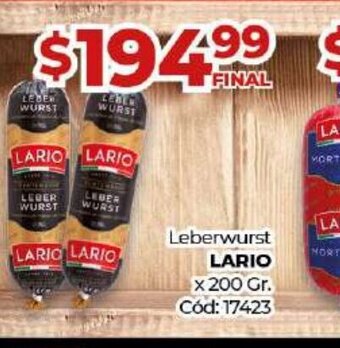 Diarco Lario Leberwurst oferta