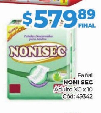 Diarco Noni Sec Pañal oferta