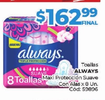 Diarco Always Toallas oferta